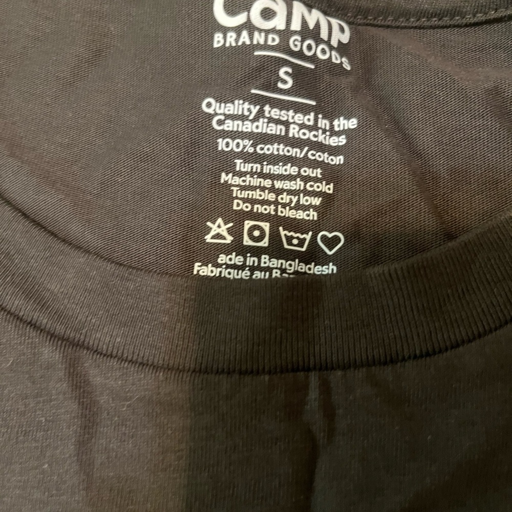Camp Brand Goods tee NWOT - Picture 3 of 3